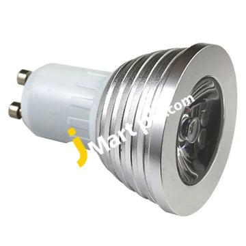 Auraglow 4W Gu10 Spotlight Rgb Led Bulb 16 Colors Changing With 24 Key Ir Remote Control - Imported